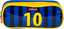 Estojo 2 Compartimentos Sestini 20Y Futebol Azul