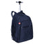 Mochila Carrinho Grande 2 em 1 Paul Frank Classics Azul Marinho