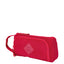 Estojo Organizador 3 Compartimentos Crinkle Vermelho