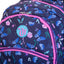 Mochila Grande 2 Compartimentos Capricho Student Azul - Borboletas