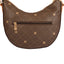 Bolsa Boho Média Sestini Monograma - Marrom