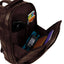 Mochila 2 Compartimentos Notebook Couro Sestini Texas Marrom