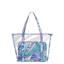 Bolsa Praia Tote Grande com Necessaire Colorido - Folhas