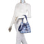 Bolsa Bucket Média Fellipe Krein Ss23 Butterfly Fk613 - Azul