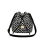 Bolsa Bucket Média Ss23 Monograma Tramado Cfk103 - Preto