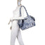 Bolsa Tote Bag Grande Fellipe Krein Ss23 Matelassê Casual Fk635 - Azul