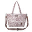 Bolsa Tote Bag Grande Fellipe Krein Ss23 Matelassê Casual Fk635 Bege - Nude