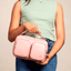 Bolsa Transversal Média Capricho Fashion Bags - Rosa