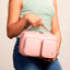 Bolsa Transversal Média Capricho Fashion Bags - Rosa