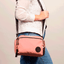 Bolsa Transversal Média Paul Frank Glam - Nude