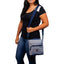 Bolsa Transversal Pequena Capricho 21Z01 Prata - Glitter