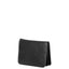 Carteira Masculina Pequena com Aba e Porta Documentos Pvc - Preto