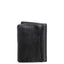 Carteira Masculina com Porta Cartão Externo Couro - Preto