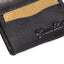 Carteira Masculina com Porta Cartão Externo Couro - Preto