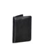 Carteira Masculina com Porta Cartão Externo Couro - Preto