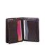 Carteira em Couro Masculina Vertical - Preto