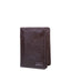 Carteira em Couro Masculina Vertical - Preto