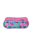Kit Mochila Carrinho Externo mais Lancheira Grande e Estojo 2 Compartimentos Capricho Student - Rosa Claro