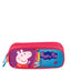 Kit Mochila Grande mais Lancheira Pequena e Estojo 2 Compartimentos Peppa M Plus Core - Colorido