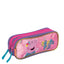 Estojo 2 Compartimentos Peppa Dots - Colorido