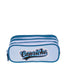 Kit Mochila Carrinho Grande e Estojo 3 Compartimentos Capricho Class - Azul