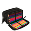 Estojo Box Especial 3 Compartimentos Tactical Snow - Preto e Cinza