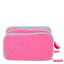 Estojo Box Especial 3 Compartimentos Crinkle 2 Double Rosa - Pink