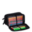 Estojo Box Especial 3 Compartimentos Crinkle Preto