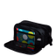 Estojo Box Especial 3 Compartimentos Crinkle Preto