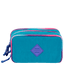 Estojo Box Especial 3 Compartimentos Degradê Azul - Caribe