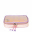 Kit Mochila Grande e Estojo Box Especial Capricho Estrelas - Rosa Claro