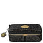 Kit Mochila 2 Compartimentos e Estojo Box Especial Paul Frank Styles - Preto com Amarelo