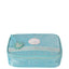 Kit Lancheira 2 Compartimentos e Estojo Box Especial Paul Frank Styles - Turquesa