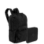 Kit Mochila Grande Sestini Happy Crinkle e Estojo Artistico - Preto