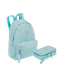 Kit Mochila Grande e Estojo Box Especial Capricho Hype - Verde