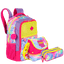 Kit Mochila Grande mais Lancheira Grande e Estojo 2 Compartimentos Sestini X Good Vibes - Colorido