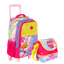 Kit Mochilete Grande e Lancheira Grande Sestini X Good Vibes - Colorido