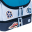 Lancheira 2 Compartimentos Capricho Class Cosmic Patches - Azul