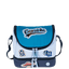 Lancheira 2 Compartimentos Capricho Class Cosmic Patches - Azul