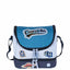 Kit Mochila 2 Compartimentos Grande e Lancheira 2 Compartimentos Capricho Class - Azul