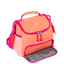 Lancheira com Bolso Frontal Sestini Lover Laranja - Pêssego