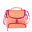 Kit Mochila 2 Compartimentos e Lancheira com Bolso Frontal Sestini Lover - Coral