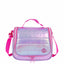 Kit Mochila 2 Compartimentos e Lancheira Grande Sestini Wonder Lilás - Metálico