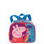 Kit Mochila Grande mais Lancheira Pequena e Estojo 2 Compartimentos Peppa M Plus Core - Colorido