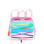 Kit Mochilete Grande mais Lancheira Pequena e Estojo 2 Compartimentos Sestini X Colors Girls - Colorido