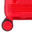 Mala de Viagem Bordo com Rodas 360° PP Pulse - Vermelho