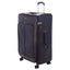 Mala de Viagem Grande com Rodas 360° Croco 4T - Preto