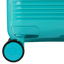 Mala de Viagem Grande com Rodas 360° PP Pulse - Azul Turquesa