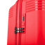 Mala de Viagem Grande com Rodas 360° PP Pulse - Vermelho