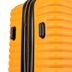 Mala de Viagem Grande com Rodas 360° Racer - Amarelo